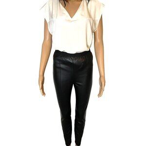 BLANK NYC Night Walks Faux Leather Leggings Black Size 26